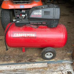 Air Compressor 33 Gallon 150 Psi 6hp Craftsman 