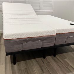 California King Size Bed Split California King Adjustable Bed Firm Mattress Sleep Science Copper Firm Split Cal King Free Delivery 