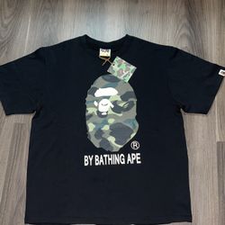 Bape Black/Camo T-Shirt (Asian XL)