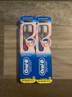 Oral B Sensi Soft Toothbrush Value Pack $4 Each