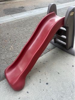 Tall kids slide