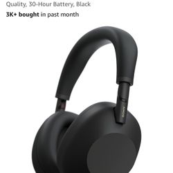 Sony WH-1000XM6 The Best Noise Canceling Wireless Headphones, HD NC Processor QN3, 12 Microphones, Adaptive NC Optimizer, Mastered by Engineers