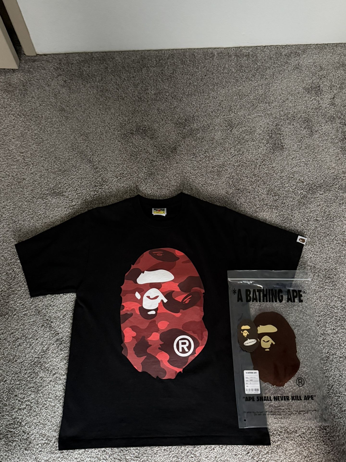 BAPE Color Camo Big Ape Head Tee