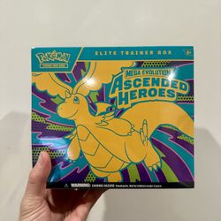 Pokemon Ascended Heroes Elite Trainer Box