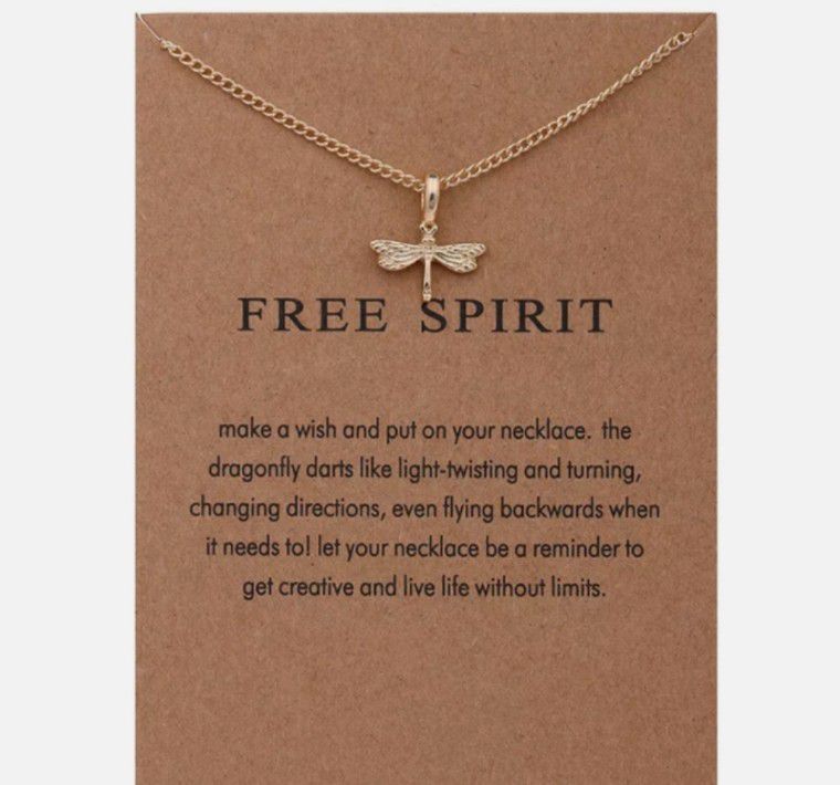 Free Spirit Dragonfly Necklace