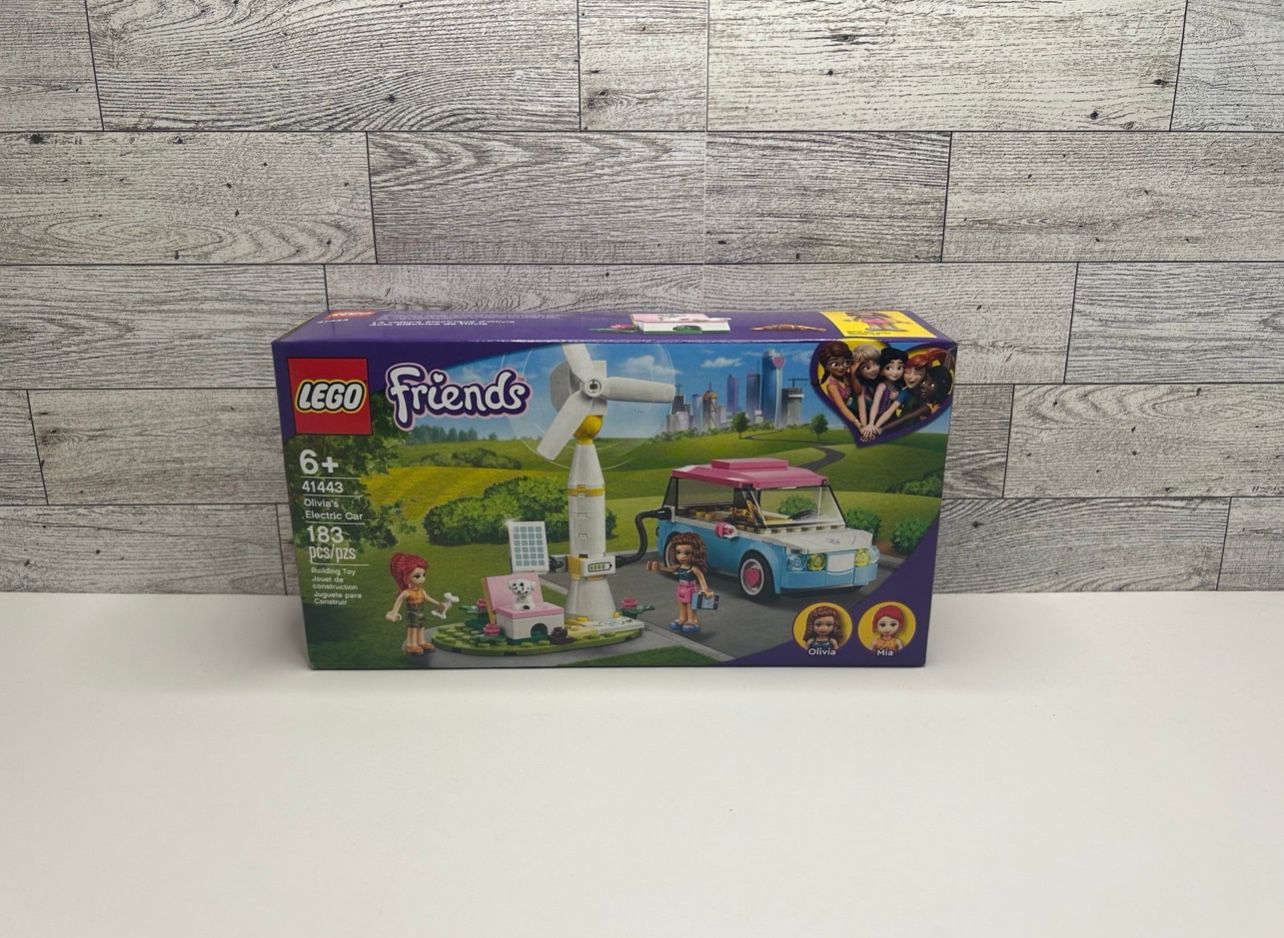 LEGO Friends Olivia's Electric Car 41443 Building Kit Playset 183pcs Great Gift
