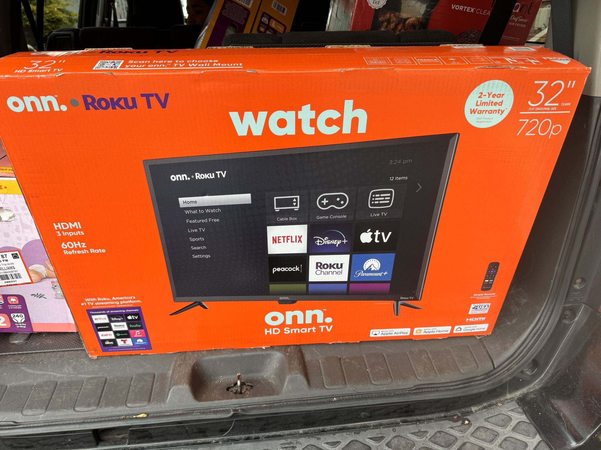 32 Inch Onn Roku Smart Tv