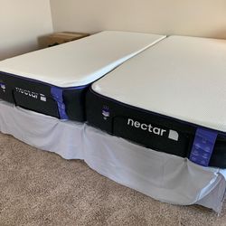 Nectar Twin Xl Mattress (split King) Beds