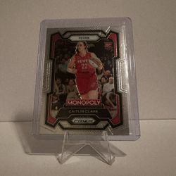 2024 Panini Monopoly Prizm Caitlin Clark #65 RC