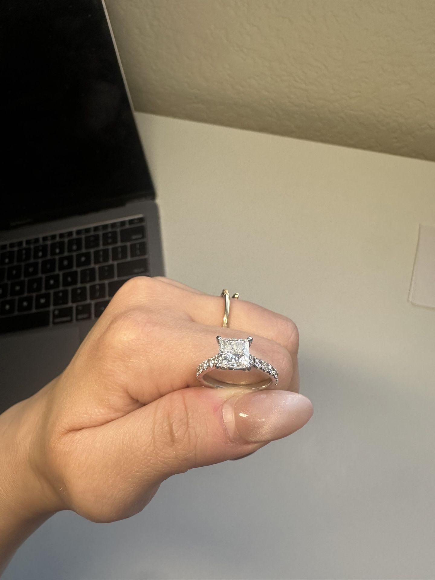 Princess Cut Engagement Ring