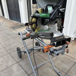 Metabo C 12FDHS 12” Miter Saw On Stand 