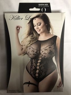 Fishnet body suit from killer legs