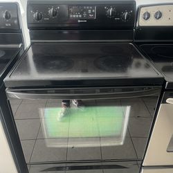 Whirlpool Stove Black Great Condition 