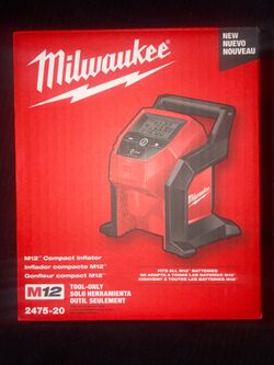 Milwaukee M12 Inflator
