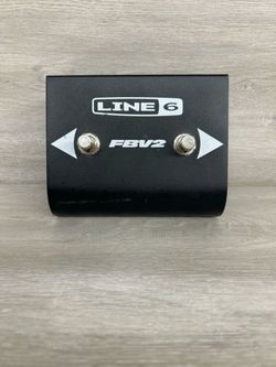 Line 6 FBV2 Footswitch Controller For Amp Channel Switching (PO1015581)