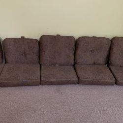 Outdoor seat cushions