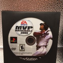 PS2 Games MVP Baseball 2005
