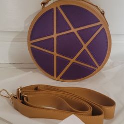 Purple Spooky Concha Bag
