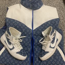 Custom vest/sneakers 