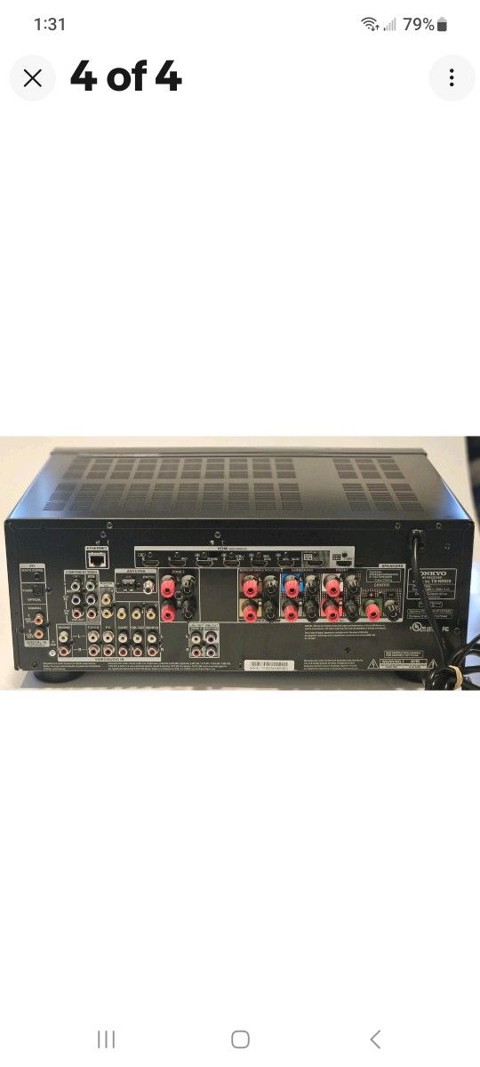 Onkyo Av Receiver Tx-Nr-626 7.2 Channel HDMI, WIFI, BLUETOOTH HOME THEATER