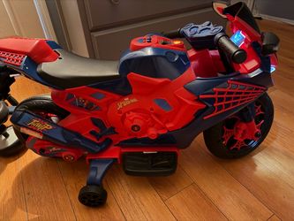 Motorcycle with charger