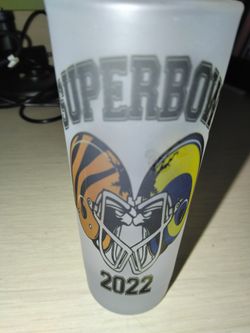 Bengals-Rams 2022 Super Bowl Shot Glass
