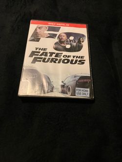 The Fate of the Furious DVD