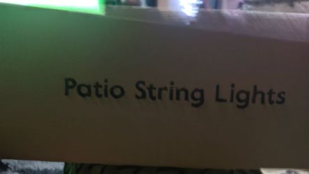 Patio String Lights 190FT