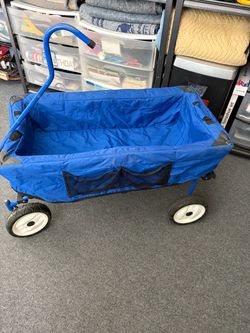 Foldable pull wagon