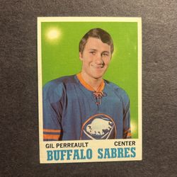 Vintage 1970 Topps #131 Gilbert Perreault HOF Rookie Card. Negotiable 
