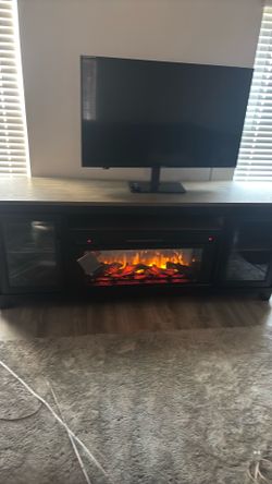 Ashley signature fireplace