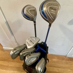 NAMEBRAND Kids Golf Clubs Set - NICE Grips