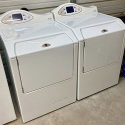 #80 Maytag Neptune Washer And (Natural Gas) Dryer Matching Set 