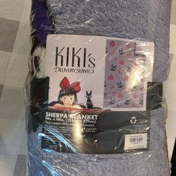  Kiki Delivery Service Plush Blanket