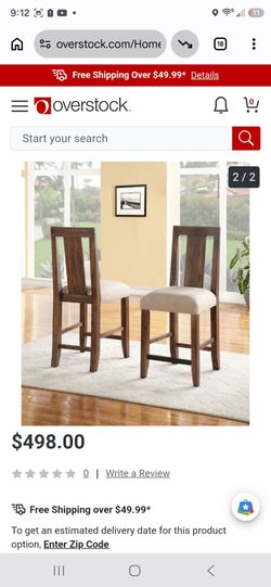 Two Dining Table Chairs