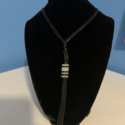 Multi Strand Tassel Necklace