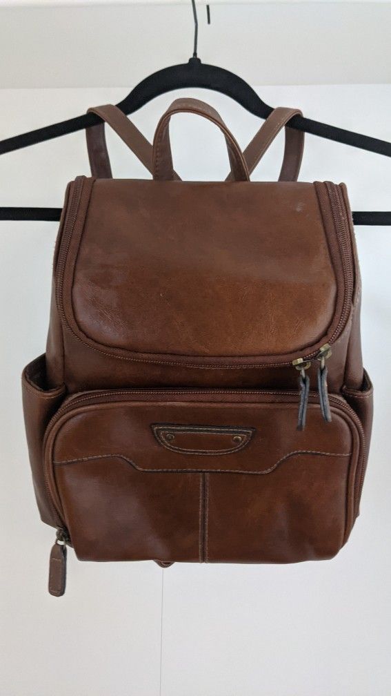 Leather Backpack