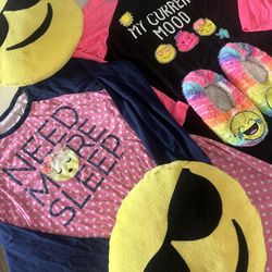 Emoji Pajamas Pillows 