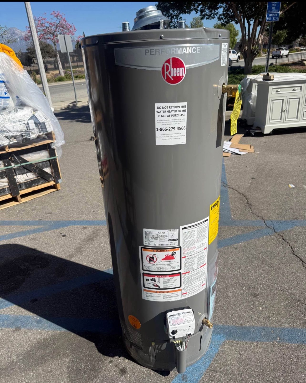 50 Gallon Water Heater Rheem 💦💧