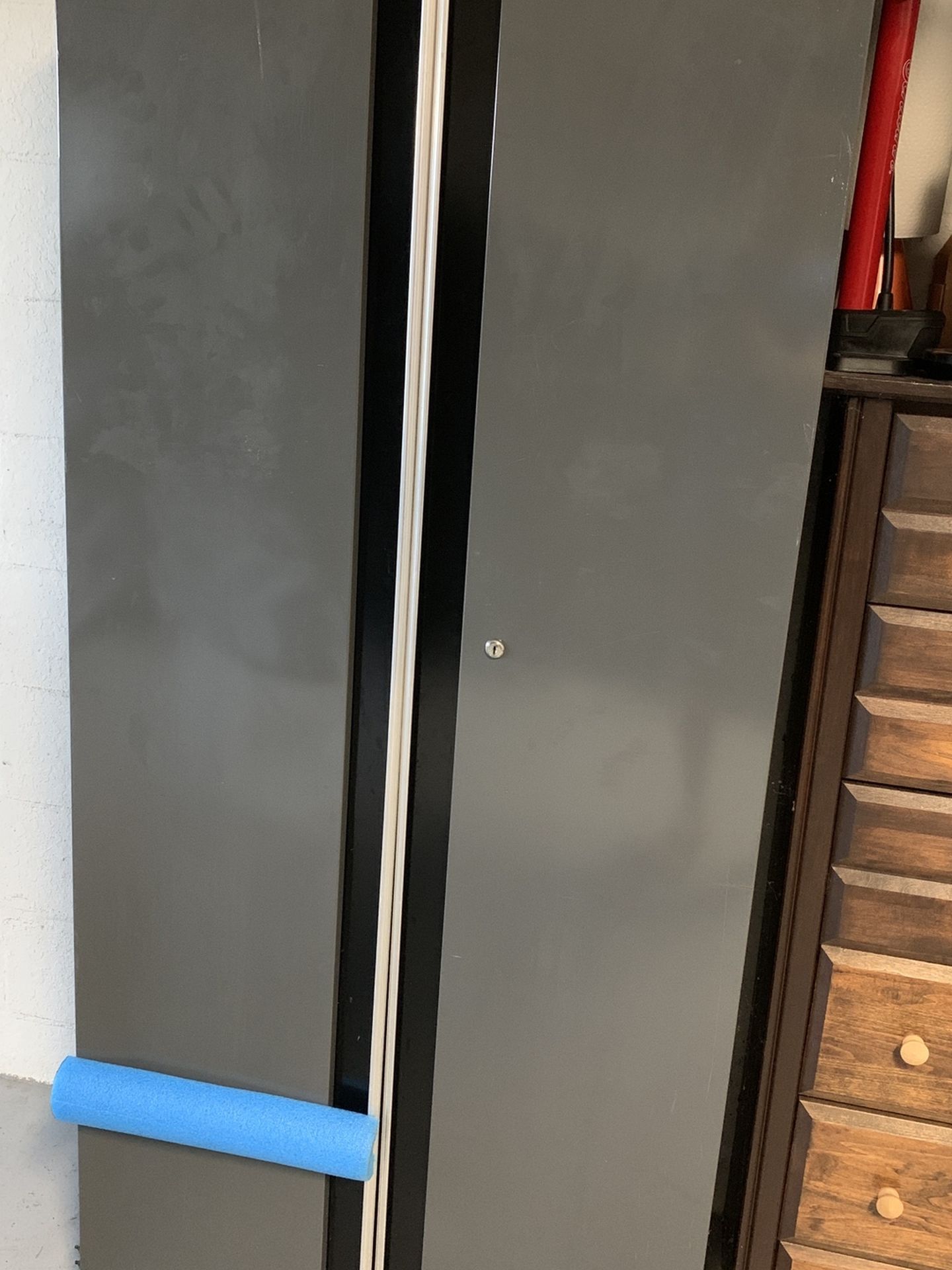Husky 72 in. H x 30 in. W x 18 in. D Steel Tall Garage Cabinet