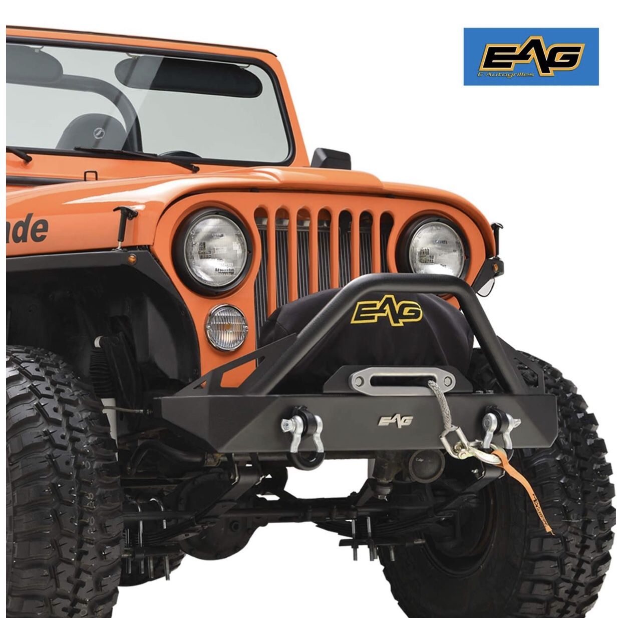 Brand New JEEP WRANGLER CJ 76-86 FRONT METAL BUMPER