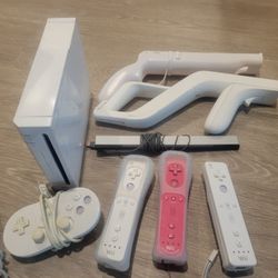 Wii With Games And Accessories 