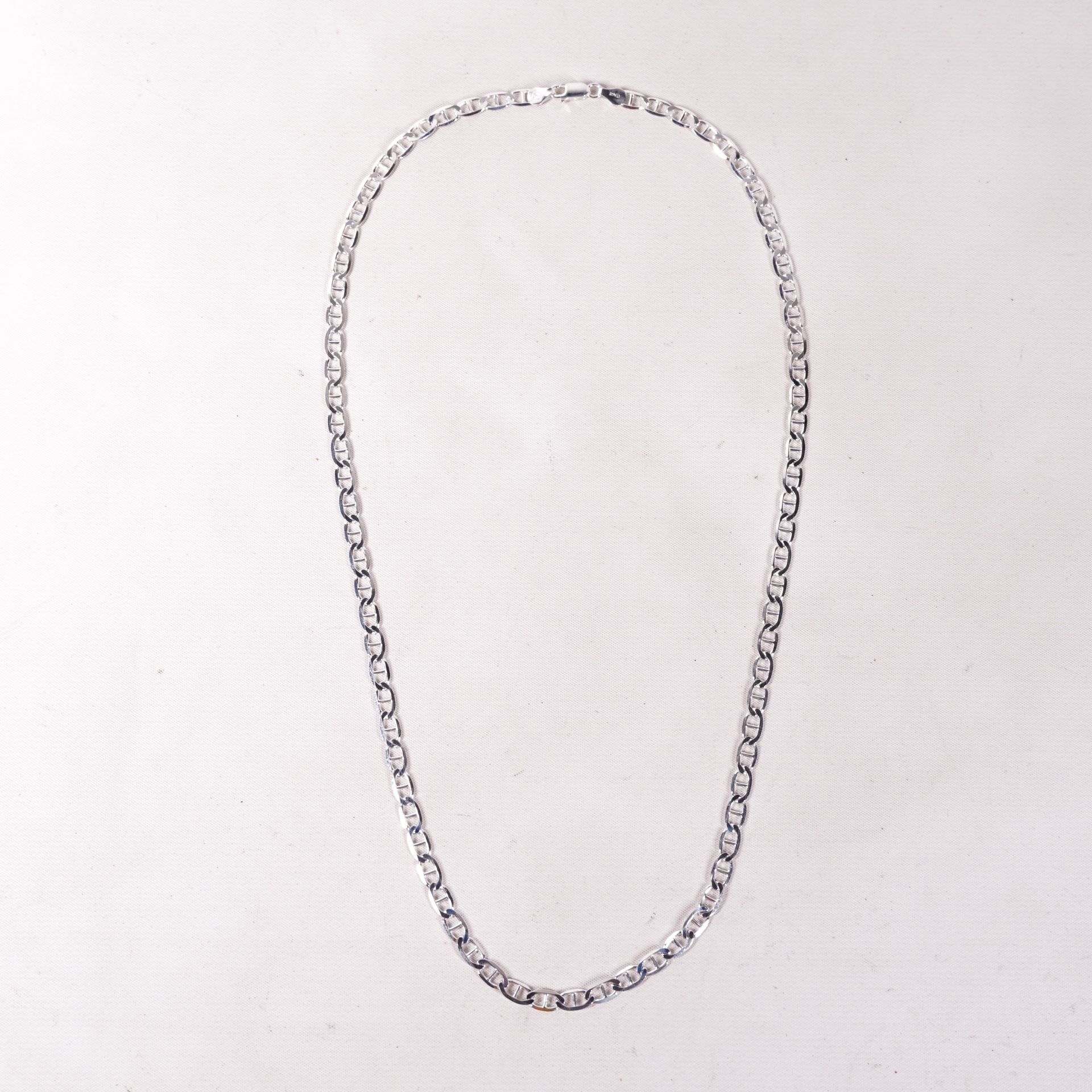 22" Savlano 925 Sterling Silver Chain Necklace Metal Choker Fashion Jewelry New