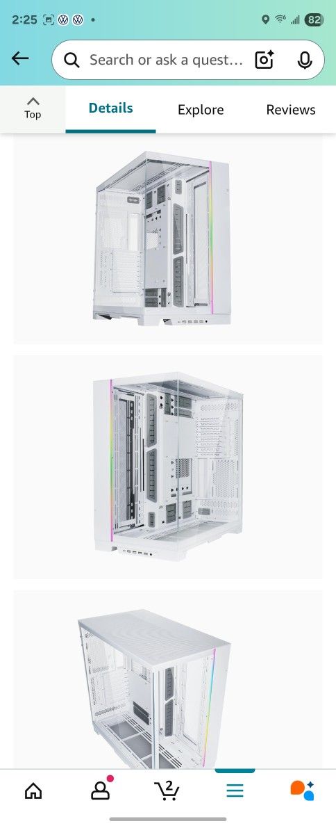 PC Case 011 Lian Li Dynamic EVO XL White Brand New