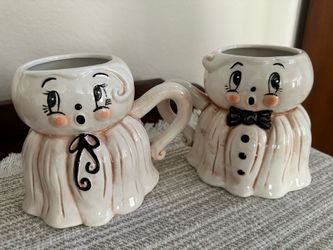Johanna Parker ghost mugs set of 2
