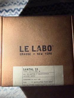 Santal 33 le labo