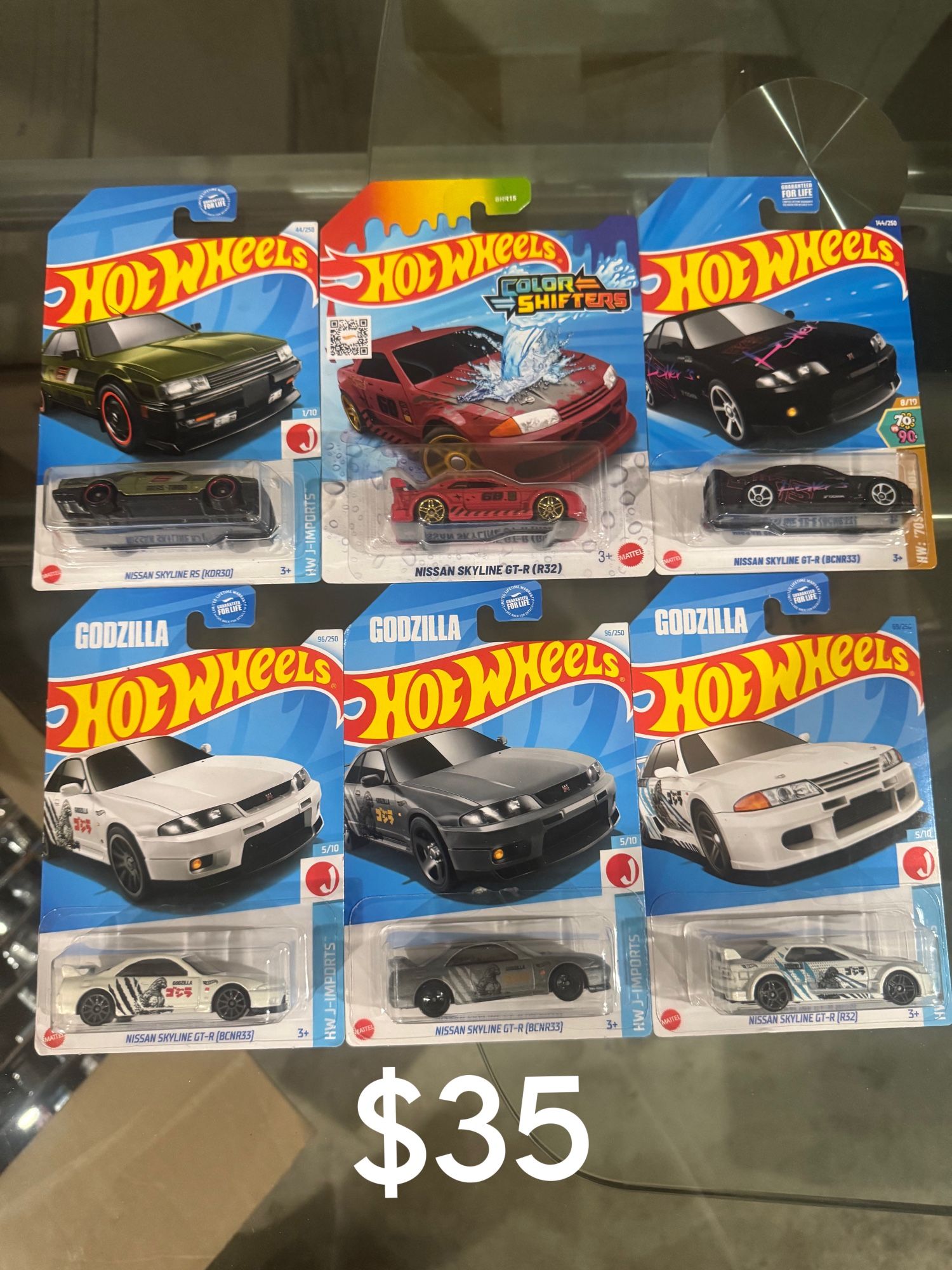 Nissan Skyline Lot Hotwheels 