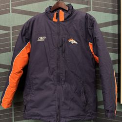 Old school Rebook Denver Broncos Jacket Authentic 