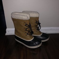 Sorel Caribou Waterproof Boots- Kids Size 2