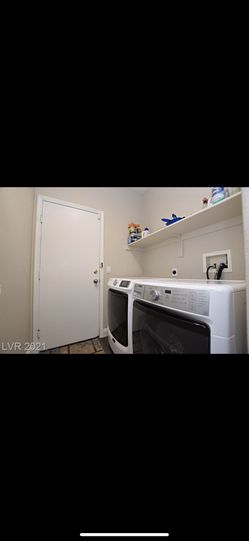 One Year Old Maytag Steam Washer And dryer set